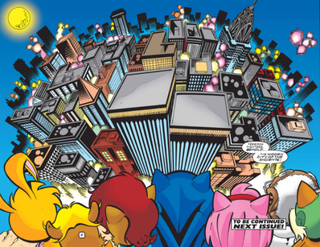 Illustration for article titled Saying Farewell To Three Decades of Weird Sonic the Hedgehog Comics